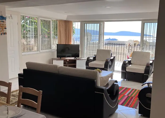 Burcu Residence, Magnificent Sea View, Cozy, Free Otopark, Free Wifi Daire *