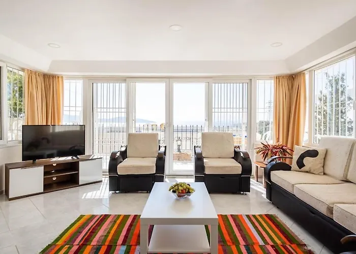 Burcu Residence, Magnificent Sea View, Cozy, Free Otopark, Free Wifi Appartamento Bodrum