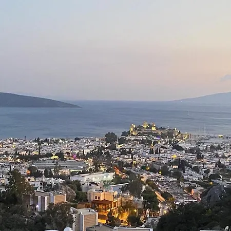 Apartman Burcu Residence, Magnificent Sea View, Cozy, Free Otopark, Free Wifi Bodrum