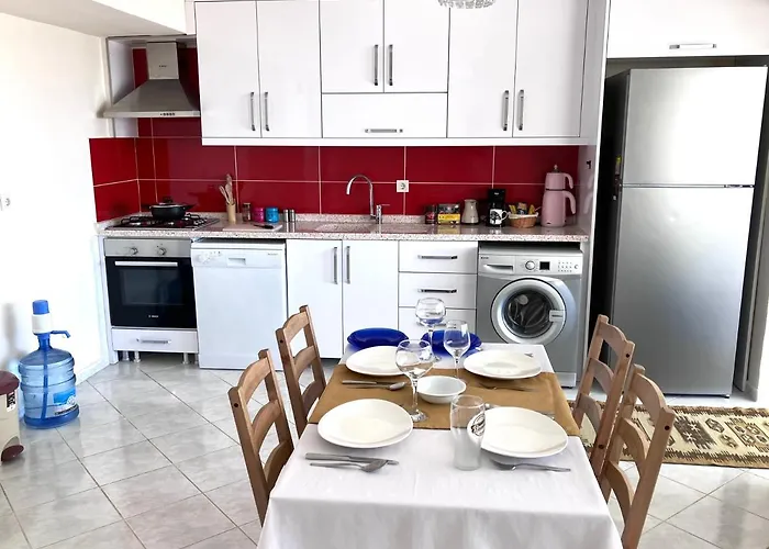 דירה Burcu Residence, Magnificent Sea View, Cozy, Free Otopark, Free Wifi *