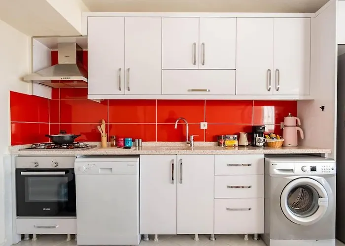 Burcu Residence, Magnificent Sea View, Cozy, Free Otopark, Free Wifi בודרום